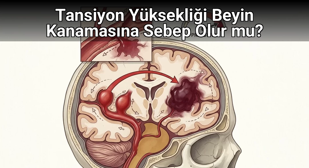 Tansiyon Yüksekliği Beyin Kanamasına Sebep Olur mu?